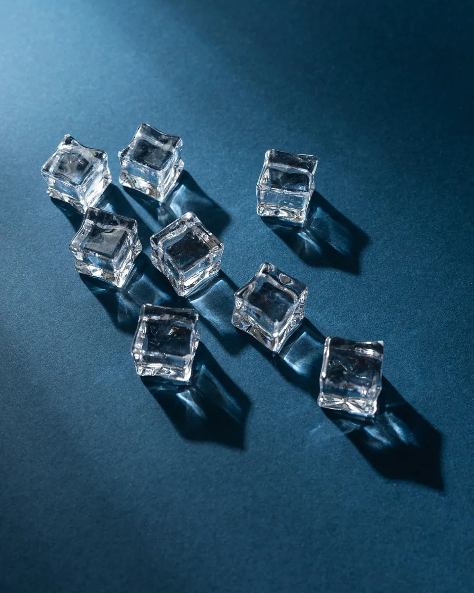 Glace cubique Le Glaceur : glaçons alimentaires transparents